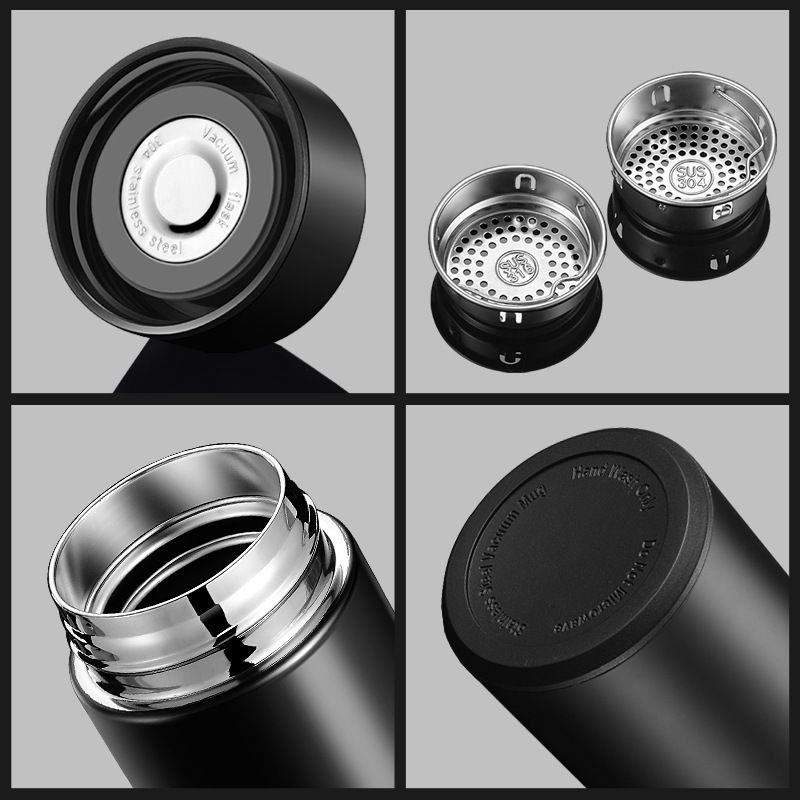 Bình Nước Giữ Nhiệt Có đèn Led Báo Nhiệt độ 500ml. KSWT/K.Châu